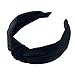 1Pcs Velvet Headbands for Women Knotted Headbands for Women Turban Headbands for Women Wide Headbands for Women Hairband Hair Hoops Hair Accessories,Black