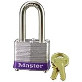 Master Lock 3DLF Long Shackle Padlock