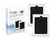 Fette Filter - Refrigerator Filter Compatible with EAFCBF Air Filter - PureAdvantage - Pack of 2