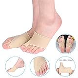 Yosoo Bunion Sleeve Protector Metatarsal Toe Pad Forefoot Cushion Socks Bunion Booties for Women Men- Hallux Valgus, Hammertoe,Pain Relief, One Size