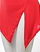 NINEXIS Women's Draped Cowl Neck Knit Blouse Top with Slit