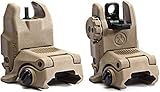 Magpul MBUS Front & Rear Flip Up Backup Sight GEN 2 - 247-248 - Flat Dark Earth