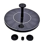 Solar Powered Water Pump Garden Fountain Pond Feature for Waterfall Water Display