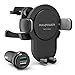 RAVPower Wireless Car Charger, Wireless Charging Car Mount, Qi Wireless Car Charger for Air Vent, Car Phone Holder, Compatible with iPhone Xs Max XR X 8 7 Plus Galaxy S9 S8 Note 9 8 and More