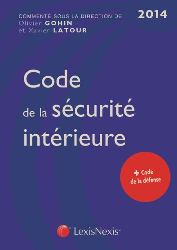 Code de la sécurité intérieure, 2014