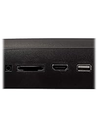 Rockville RVD15BGB Negro Gris Tan 15 "Monitor de carro abatible hacia abajo con DVD HDMI Juegos USB