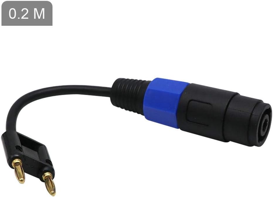 Speakon to Banana Adapter Cable Speaker Cables with Amazon.co.uk