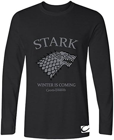 cornflower Stark Winter Is Coming Game Of Thrones Funny Men's Long Sleeve Tee