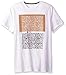 Calvin Klein Short Sleeve Solid Mix Media Graphic Crew Neck T-Shirt Shirt