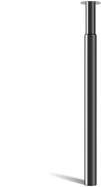 Amazing Tour Adjustable Table Legs 710-1100mm Heavy Duty Black 1 Pack