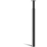 Adjustable Table Leg 28-43",Black Breakfast Bar &amp; Worktop Support Leg 1Pc | Heavy Duty Metal Steel Frame for Kitchen Countertop, Office Desk and Workbench