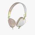 Skullcandy Knockout Women's Headphones White / Brown / Gold