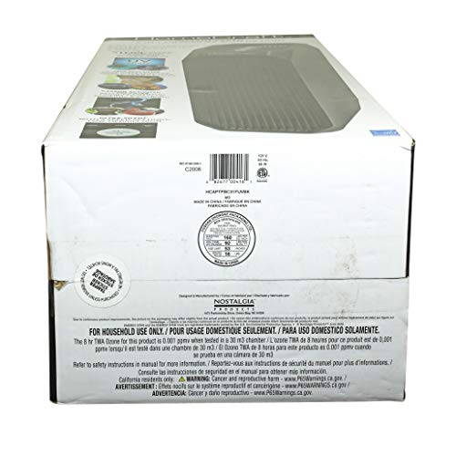 HomeCraft HCAPTPBC31FUVBK Instant Clean 3in1 Air Purifier, With UVA