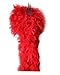 100g Red Feather Chandelle Boa 6 feet long for Party Halloween, costume