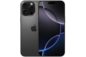 Apple iPhone 16 Pro (eSIM only), 256GB, Black Titanium - Unlocked (Renewed)
