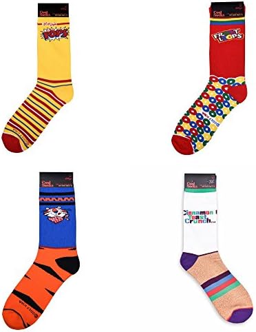 Cool Socks set of 4 pairs, The Breakfast Four Pack