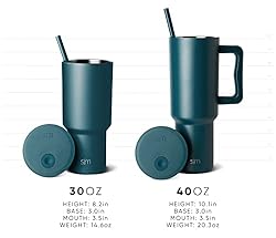 Simple Modern 40 oz Tumbler with Handle and Straw