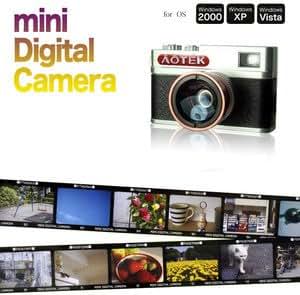 Amazon.com : Aotek A8 Mini Chobi cam Retro 5MP Digital DV