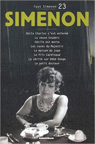 Tout Simenon Tome 23 Amazon Fr Simenon Georges Livres