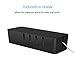 QICENT Cable Management Box Organizer USB Hub - Black