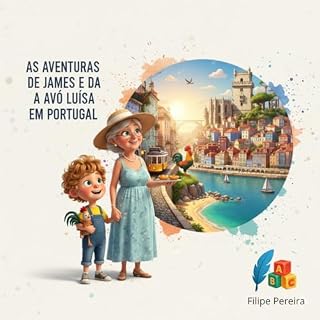 Livro As Aventuras de James e a Avó Luísa em Portugal