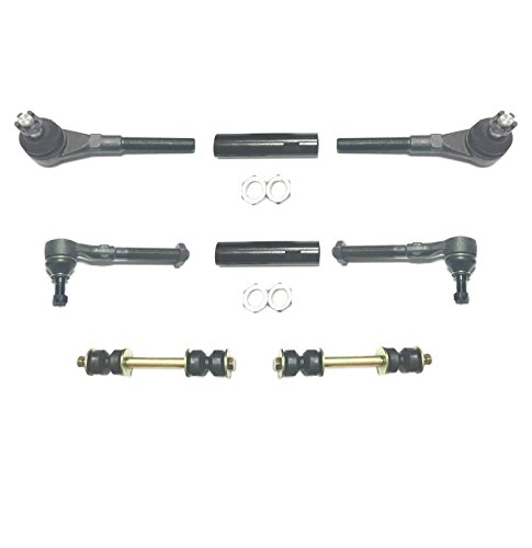 PartsW 18 Pcs Suspension Kit for Ford Expedition F-150 F-250 Lincoln Navigator, Control Arm W/Ball Joins and Bushing, Lower Ball Joints Inner Outer Tie Rod Idler Pitman Arm Adjusting Sleeve Sway Bar
