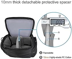 CADeN Compact Camera Shoulder Crossbody Bag Case