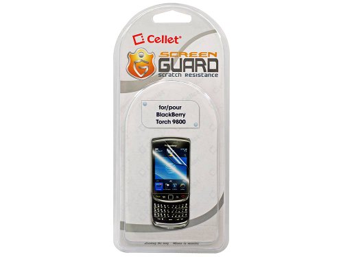 Cellet Super Strong Maximum Protection Screen Guard/Protector For Blackberry Bold 9700