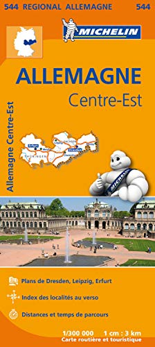 ALLEMAGNE C - E / C - O DUITSLAND 11544 CARTE ' REGIONAL ' MICHELIN KAART (Multilingual Edition) by Michelin