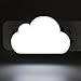 Fanme Baby Night Light with Light Sensor Plug in Intelligent Soft LED Wall Nursery Lamp LED Cloud Nightlight for Kids for Children’s Bedroom Hallway (Cloud, White White)