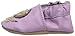 Robeez Girls' Soft Soles, Traditional Silhouette Slip-on, Lori The Lion-Purple, 18-24 Months M US Infant