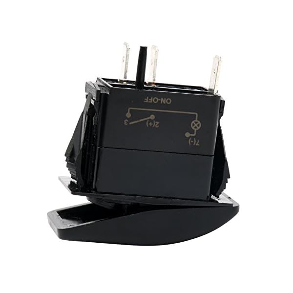 Amarine-made-12v-20-Amp-Waterproof-Red-LED-Onoff-Boat-Marine-SPST-3P-Rocker-Switch-with-Light-Red-LED