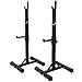 F2C Pair of Adjustable 41″-66″ Sturdy Steel Squat Rack Barbell Free Bench Press Stand Gym/Home Gym Portable Dumbbell Racks Stand Max 550lbsthumb 3