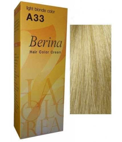 Permanent Hair Colour Dye Berina Light Blonde