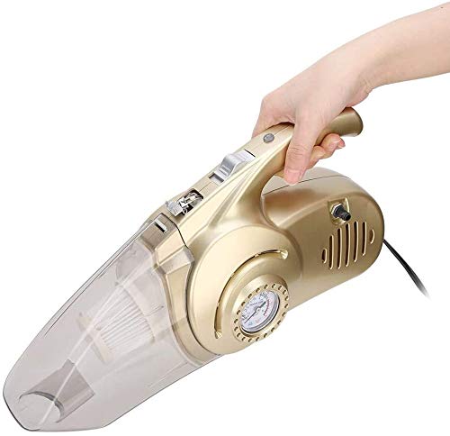 Juxori Multifunctional 12V 120W Vacuum Cleaner for Car and Home 4 in 1 Car Vacuum Cleaner Wet Dry High Power 14.76Feet(4.5M) Power Cord
