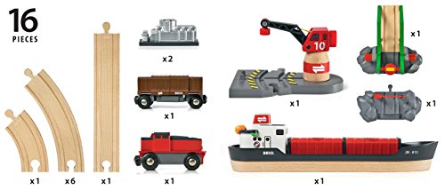 BRIO Cargo Harbor Set