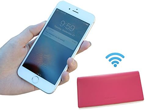 Womens Smart Bluetooth Wallet with Androd/Iphone APP Women Leather Fashion Wallet