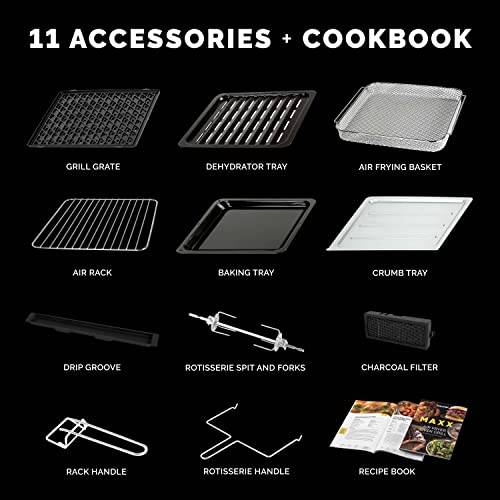 Kalorik MAXX® AFO 47631 SS AS SEEN ON TV Air Fryer Oven Grill (26 Qt