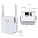 Ahutoru Wi-Fi Range Extender, Access Point Mode /Repeater Mode WiFi Repeater With Micro USB Port (White)