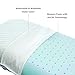 DOYEE Gel Memory Foam Pillow for Sleeping with Washable Removable Cooling Cover, Standard Size