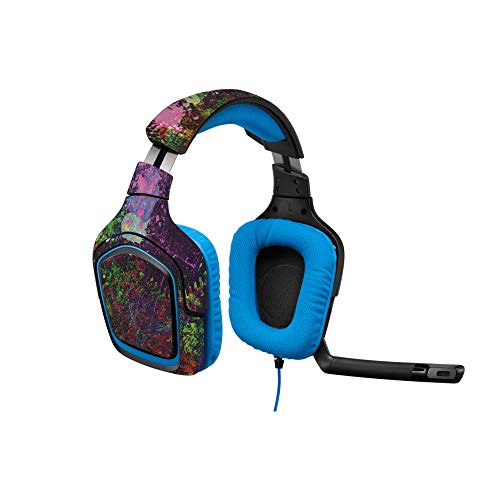 MightySkins Skin Compatible with Logitech G430 Gaming Headset - Paint Drip | Pr…