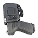 Fierce Defender IWB Kydex Holster Compatible with Glock 19 23 32 w/Olight PL-Mini Valkyrie The Paladin Series -Made in USA- GEN 5 Compatible (Black)