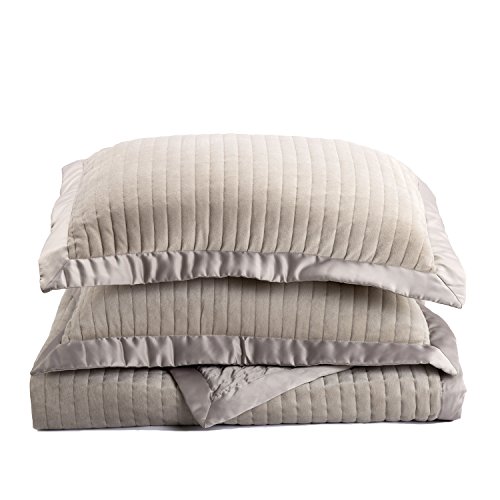 Velvet Quilt Coverlet Set Full/Queen Size (90\