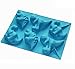 Allforhome 6 Cavities T. rex Diplodocus Stegosaurus Dinosaur Shape Silicone Cake Baking Molds Candle Soap Making Mold Candy Chocolate DIY Molds Cupcake Muffin Cup Bakeware Pan