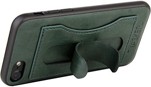 VASKER Stress Reliever Leather iphone 7 Case (Green)