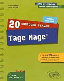 20 concours blancs Tage Mage