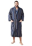 Kingsize Men's Big & Tall Terry Bathrobe With Pockets