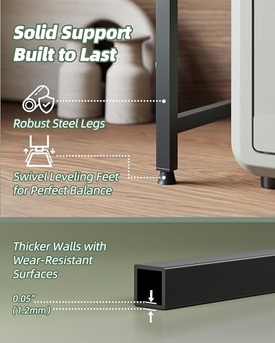 NETEL Soporte Extensible para microondas, Estante para Cocina, Altura Ajustable Estante para microondas, Organizador de Cocina, 3 Niveles con 8 Ganchos, Kitchen Shelves, Negro