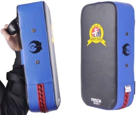 Goplus New Kick Boxing Pad Punching Bag Foot Target Sparring Kick Shield (Blue)