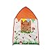Homfu Kids Play Tent for Children Playhouse Toy As Gifts for Boys and Girls Play Indoor and Outdoor (Orange)